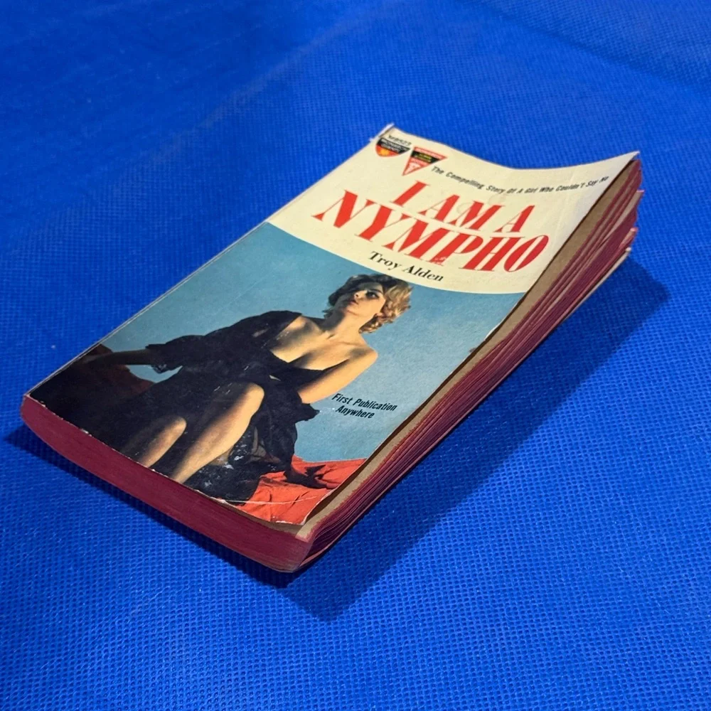 Vintage Book 'I Am A Nympho' by Troy Alden